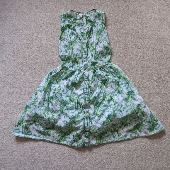 GAP Dresses & Skirts - Moving Sale! Vintage Gap Green Floral Sun Dress (4)